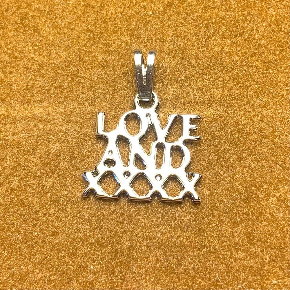 Love and XXXX pendant charm